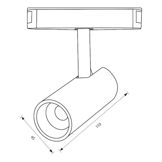Vivalux Commercial Linear LED Ceiling Light 12W Natural White