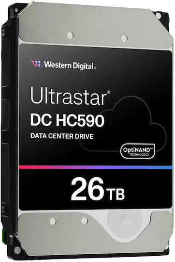 Western Digital DC HC690 24TB HDD Hard Drive 3.5" SATA III 7200rpm with 512MB Cache for NAS / Server / Recorder 0F65684