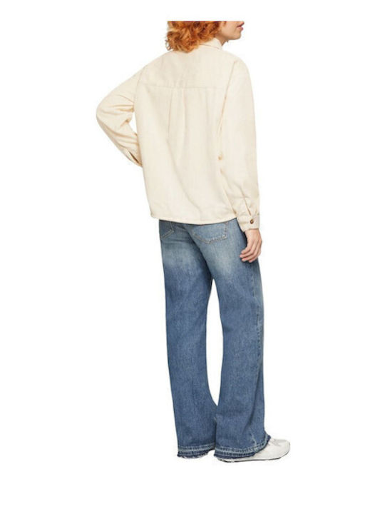 Γυναικείο Μπεζ Overshirt