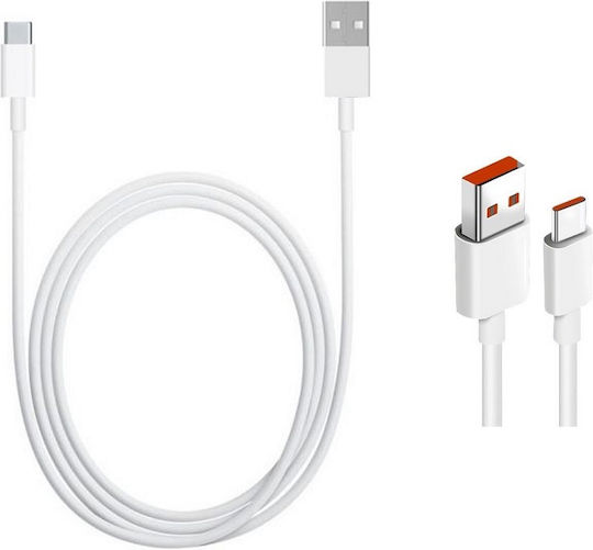 Xiaomi USB 2.0 Kabel USB Typ-C männlich - USB-A 120W Power Delivery Weiß 1m BHR6032GL Großhandel