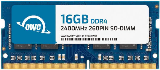 OWC DDR4 με Module 1x16GB και Ταχύτητα 2400 για Laptop