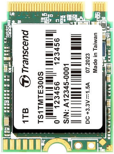 Transcend MTE300S SSD 1TB M.2 Type with PCI Express 3.0 Connection TS1TMTE300S