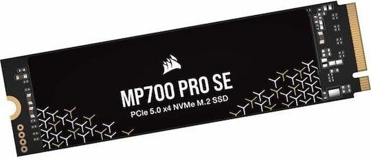 Corsair MP700 PRO SE SSD 2TB M.2 mit PCI Express 5.0 Schnittstelle Kompatibel mit PlayStation 5