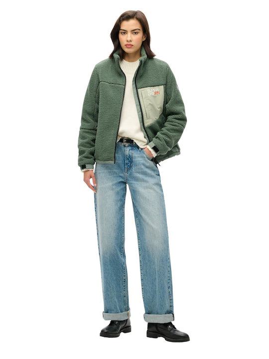 Women's Cardigan Dark Green