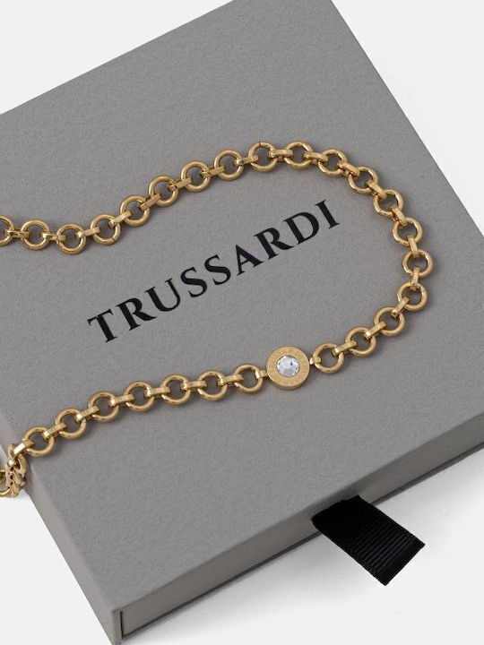 Trussardi Κολιέ από Επιχρυσωμένο Ατσάλι Trussardi Κολιέ από Επιχρυσωμένο Ατσάλι