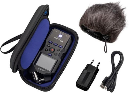 Zoom Stereo Ψηφιακός Φορητός Εγγραφέας με Accessory Pack με Phantom Power