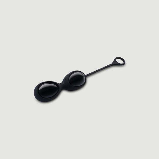Le Wand Crystal Yoni Eggs Black