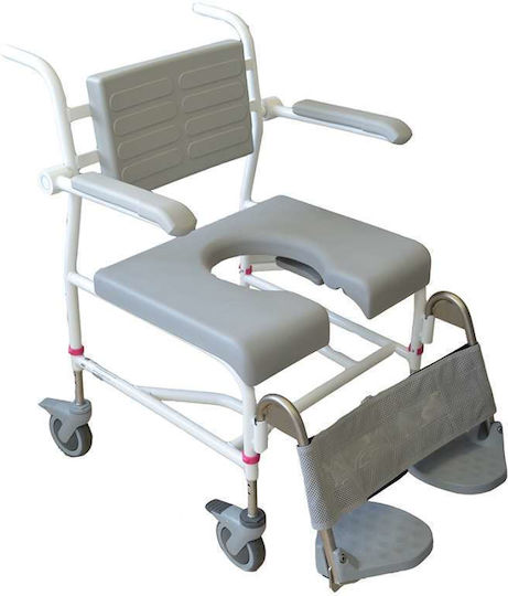 HMN M2 200 KG Height Adjustable Αναπηρικό Αμαξίδιο Μπάνιου 56cm 310272