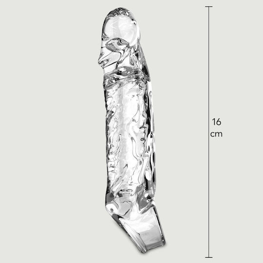 Get Real Get Real Προέκταση Πέους Penis Extension Sleeve Transparent 16cm