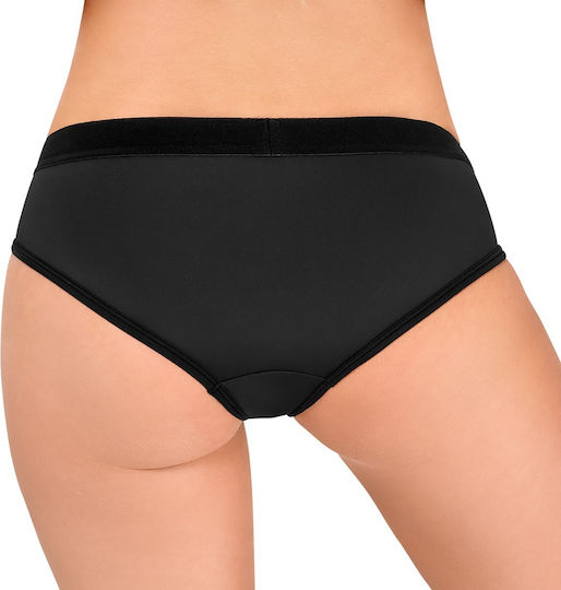 You2Toys Strap-on Panties M Underwear in Black Color