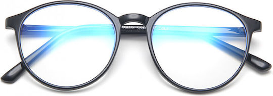 Techsuit Techsuit Women's Blue Light Blocking Glasses In Black Colour