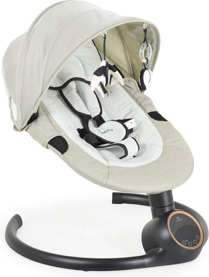 Cangaroo Elektrisch Baby Relax Schaukel Prestige mit Musik Light Grey