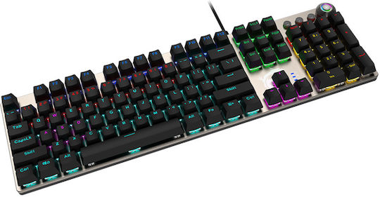 MSI Forge GK310 Gaming Μηχανικό Πληκτρολόγιο με Custom Red διακόπτες και RGB φωτισμό (Αγγλικό US)