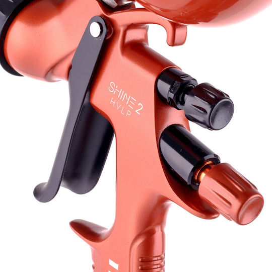 Italco Shine 2 Πιστόλι Βαφής Αέρος HVLP Άνω Δοχείου 1.3mm