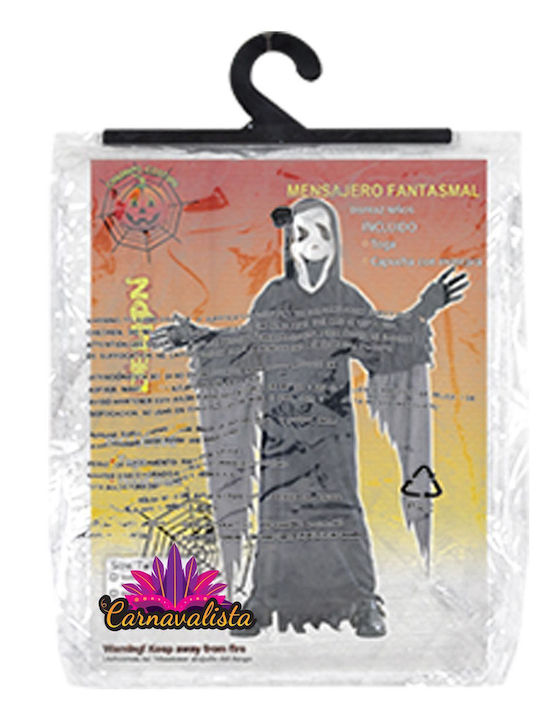 Kids Carnival Costume Grim Reaper