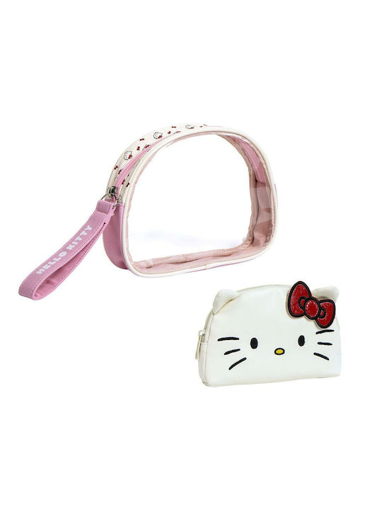 Hello Kitty Toiletry Bag with Transparency