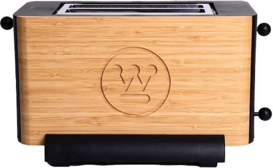 Westinghouse WKTTF04BB Prăjitor de pâine 2 sloturi 1400W Negru