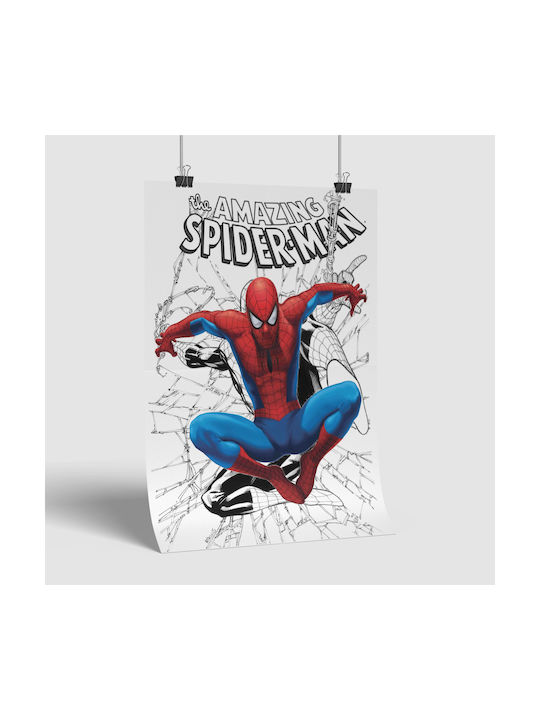 Comic Poster Spiderman Cm017 30cm X 40cm