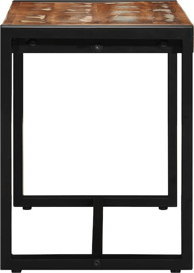Hocker Für das Wohnzimmer Hölzernes Colorful 80x35x45cm