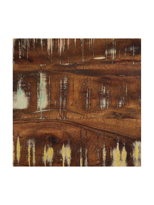 Stool For Living Room Wooden Colorful 80x35x45cm