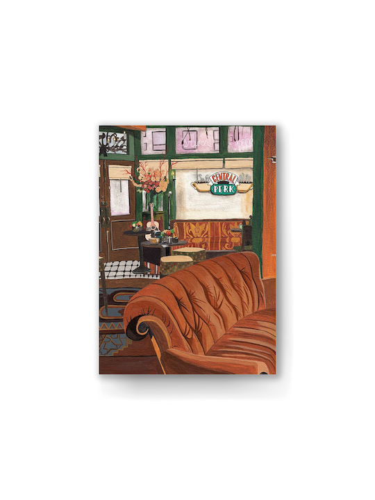 Poster Prietenii pe Canapea la Central Perk Mv281 21cm X 30cm