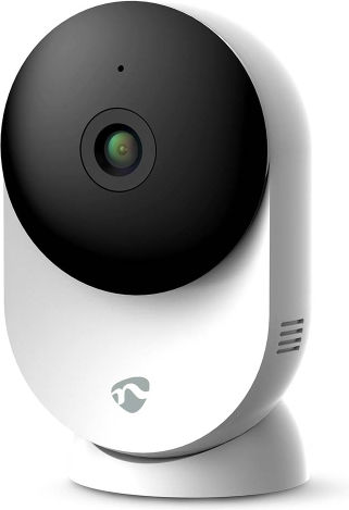 Nedis WIFICI12CWT IP Überwachungskamera Wi-Fi Full HD+ 3MP mit Zwei-Wege-Kommunikation