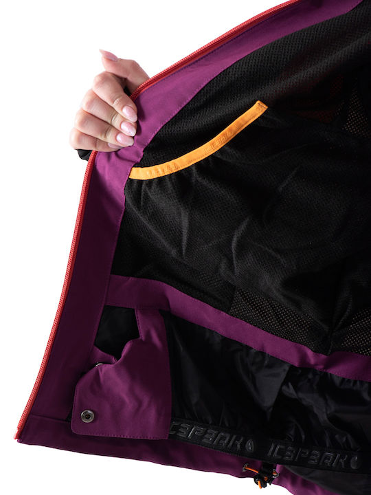 Icepeak 53195364-790 Frauen Jacke aus für Ski & Snowboard Mehrfarbig