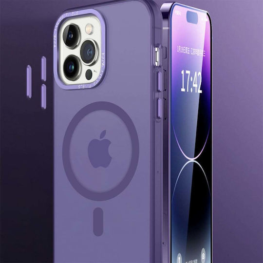 Magnetic Magmatte Sonique Case for Apple iPhone 16 Pro Dark Blue