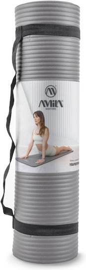 AMILA Exercise Mat Gray (183x63x1.5cm)