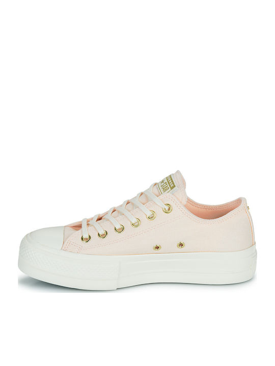 Lift Platform Γυναικεία Sneakers Χρυσά