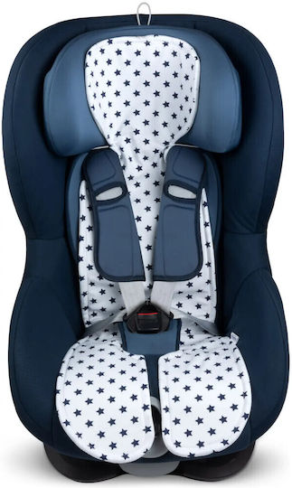 Jukki Car Seat Cover Blue Breathable