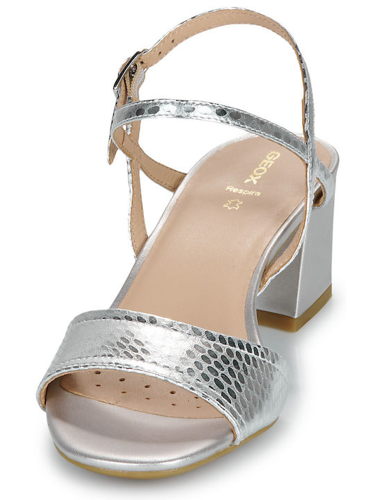 Eraklia 50 Sandalen Silber