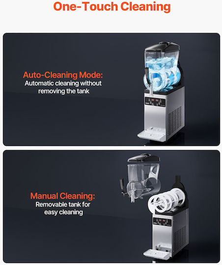 Vevor 12l Commercial Slushy Machine Margarita Smoothie Frozen Drink Maker