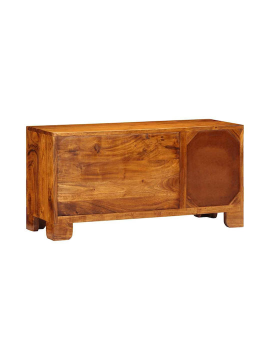 TV Stand Made of Solid Wood Multicoloured L30xD45xH90cm 4016505