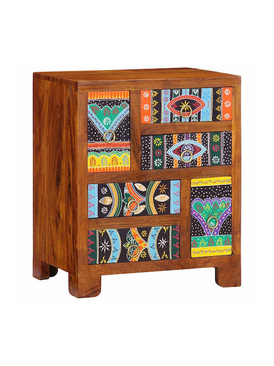 Bufet din Lemn Masiv Multicolor 50x35x60cm