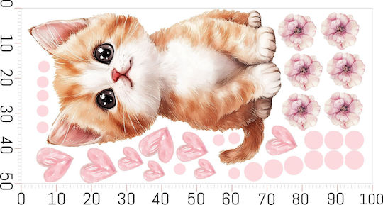Decowalls Kinder Wandsticker Wand 50x100cm