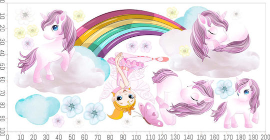 Decowalls Kinder Wandsticker Wand 100x200cm