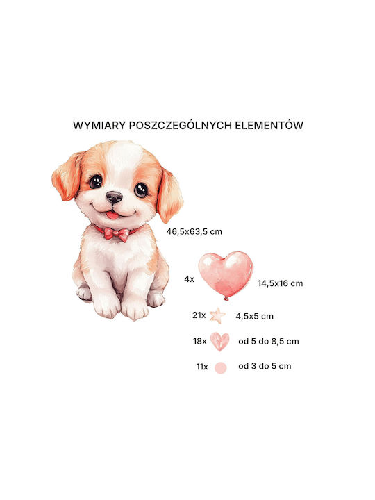 Decowalls Kinder Wandsticker Wand 50x100cm