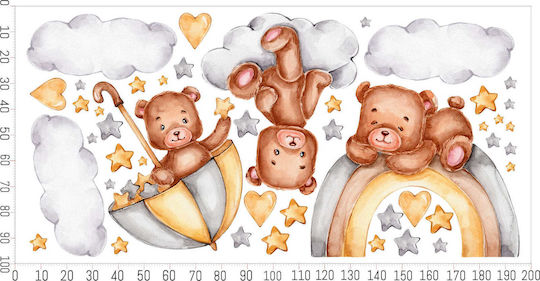Decowalls Kinder Wandsticker Wand 100x200cm