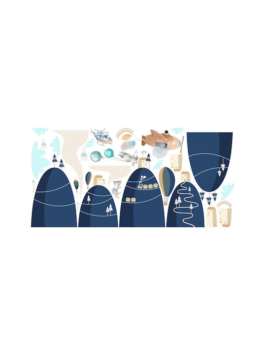 Decowalls Kinder Wandsticker Wand 100x200cm