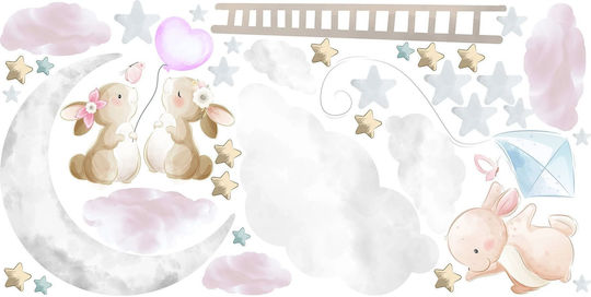 Decowalls Kinder Wandsticker Wand 60x120cm