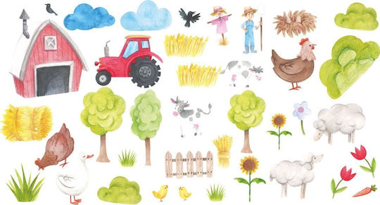 Decowalls Kinder Wandsticker Wand 60x120cm