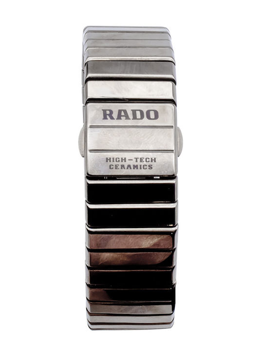 Rado Ανδρικό Ρολόι Μπαταρίας με Ασημί Μεταλλικό Μπρασελέ