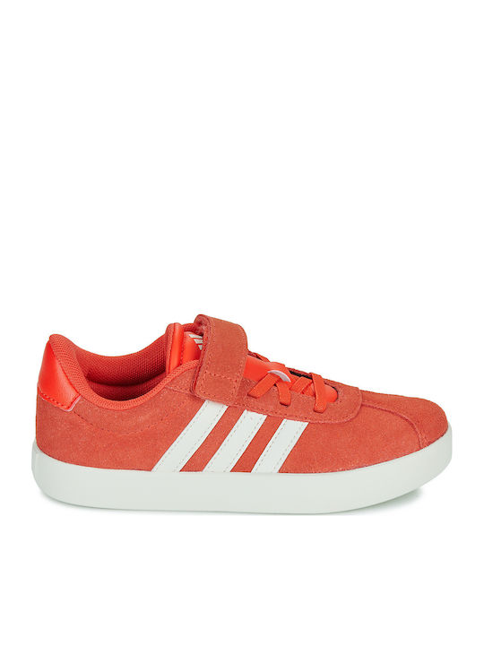 VL Court 3.0 El C Adidași Copii Cu Închidere Hoop & Loop Roșii