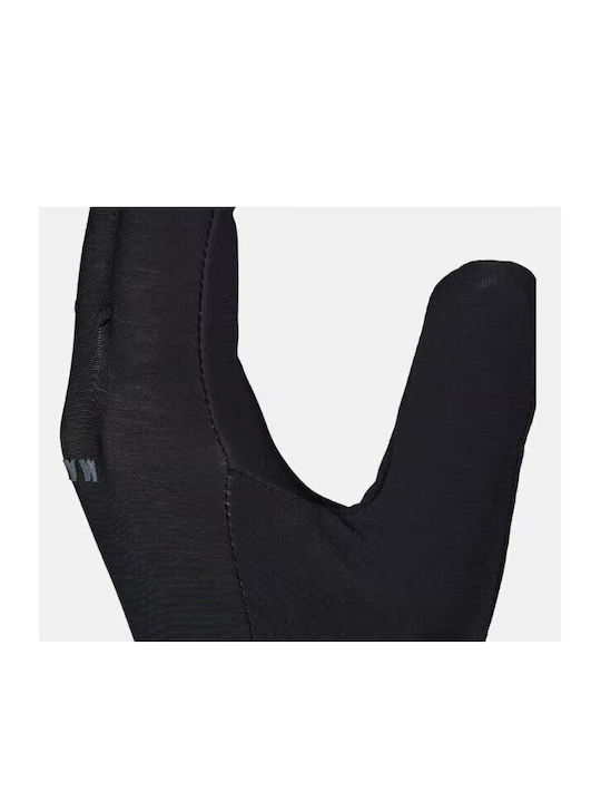 Μαύρα Fleece Γάντια Αφής