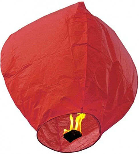 Flying Lantern Flippy Biodegradable Paper Red