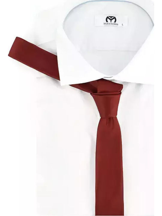 Messaggero Men's Tie in Red Color