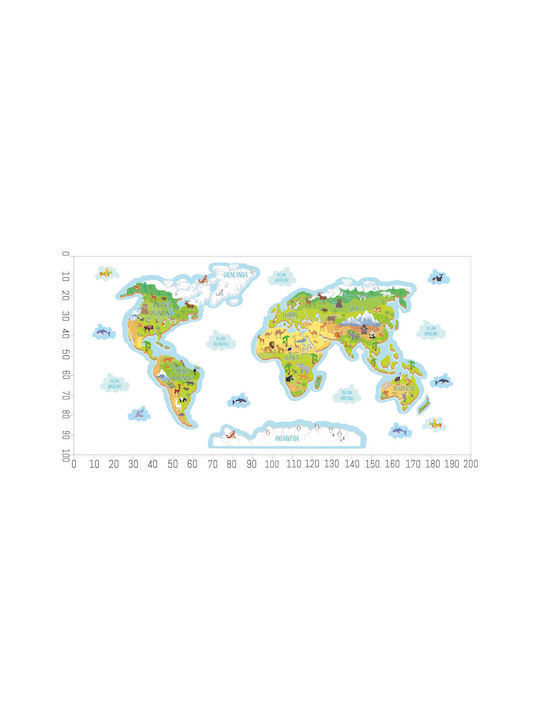 Decowalls Kids Wall Sticker 100x200cm
