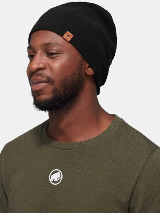 Beanie Unisex Fleece Beanie Gestrickt in Schwarz Farbe