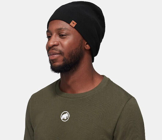 Beanie Unisex Fleece Beanie Gestrickt in Schwarz Farbe